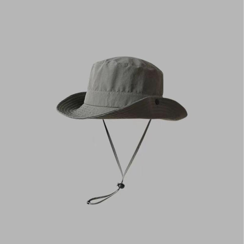 New Anti-Sun Bucket Hat Anti-UV Mesh Sunscreen Hat Adjustable Breathable Fisherman Hat Gift