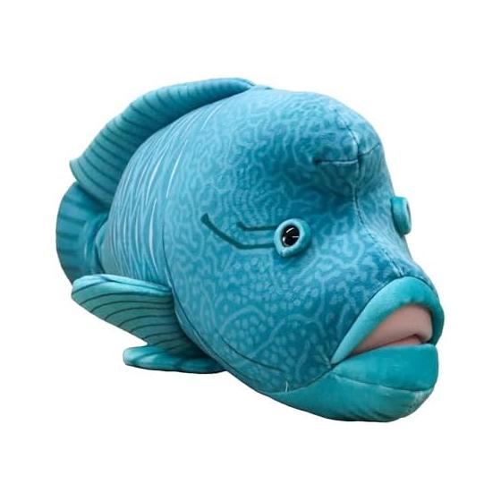 Takeoff Plush Sea and Fish Napoleon Fish