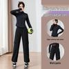 2024 Women's Outdoor Sportswear Set: Casual Gym Yoga Jacket & Loose Cargo Pants