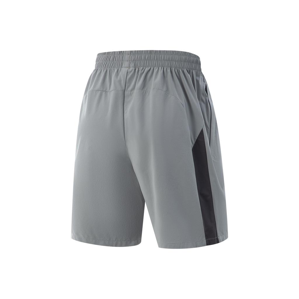 Li Ning Fitness Series Casual Shorts Men's Elegant Gray AKSV427-6