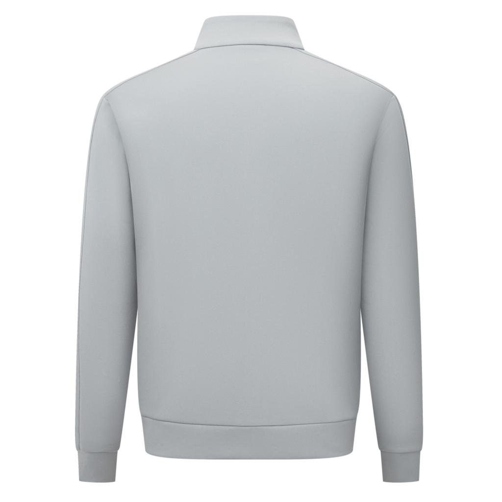 Under Armour Casual Minimalist Versatile Business Fashion Sports Fitness Travel Zip Jacket Unisex jackets Medium-Gray 26500405-011