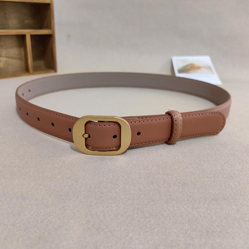 Leather Genuine Handmade Waist Belt Classic Pin Clasp Commuter Style Supplies