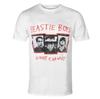 Beastie Boys Vintage Red White Logo Print Tee Retro Hip Hop Streetwear Casual Unisex