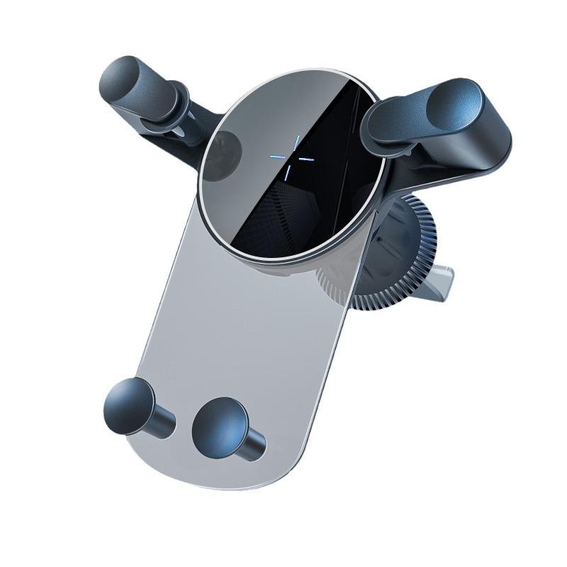 15W Universal Wireless Fast Charging Car Phone Holder for Apple & Android Phones.