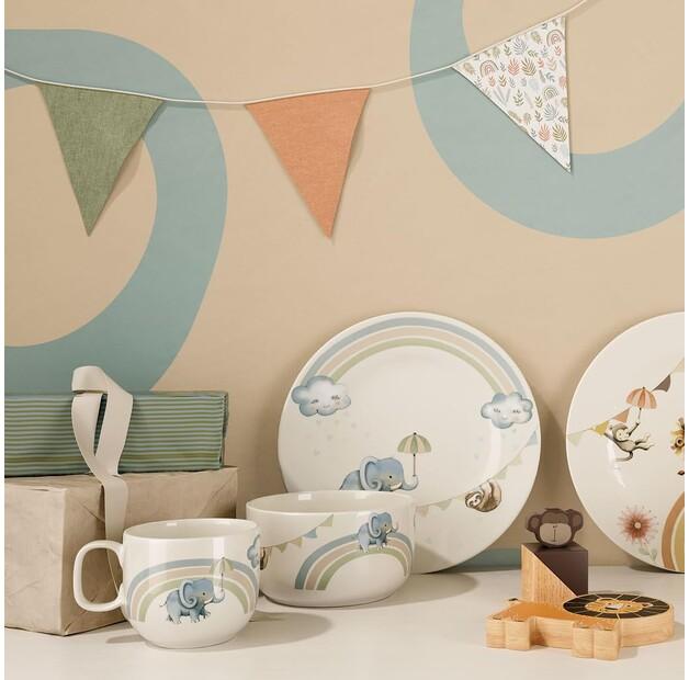 Детский сервиз Villeroy & Boch Прогулка как слон, 3 предмета (1486748427)