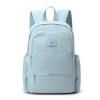 Women Large Capacity Multi Pocket Nylon Backpack with Adjustable Straps for Commute Travel