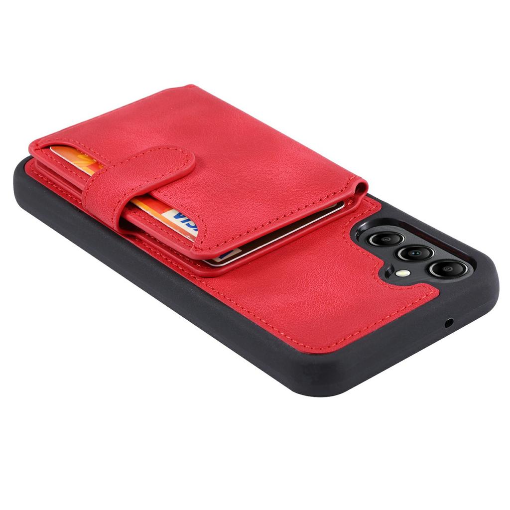 For Samsung Galaxy S25 Case Wallet Card Slot TPU+PU Leather Back Phone Cover