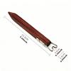 Pottery Foot Ring Tool Handmade Shapers with Wood Handle Pottery Foot And Rim Shape Tool for Centering Trim Cone Cutting Glazing