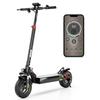 Patinete eléctrico todoterreno iscooter iX3 de 10 pulgadas: motor de 800 W, autonomía de 30 a 40 km, doble absorción de impactos, compatible con la aplicación Minirobot(SIN ABE)