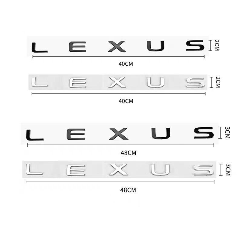 ABS Car Rear trunk sticker Accessories For Lexus F SPORT GX460 Ct200h IS250 ES 220D IS200 Fsport GS GX IS LS LX NX RX UX CT LC