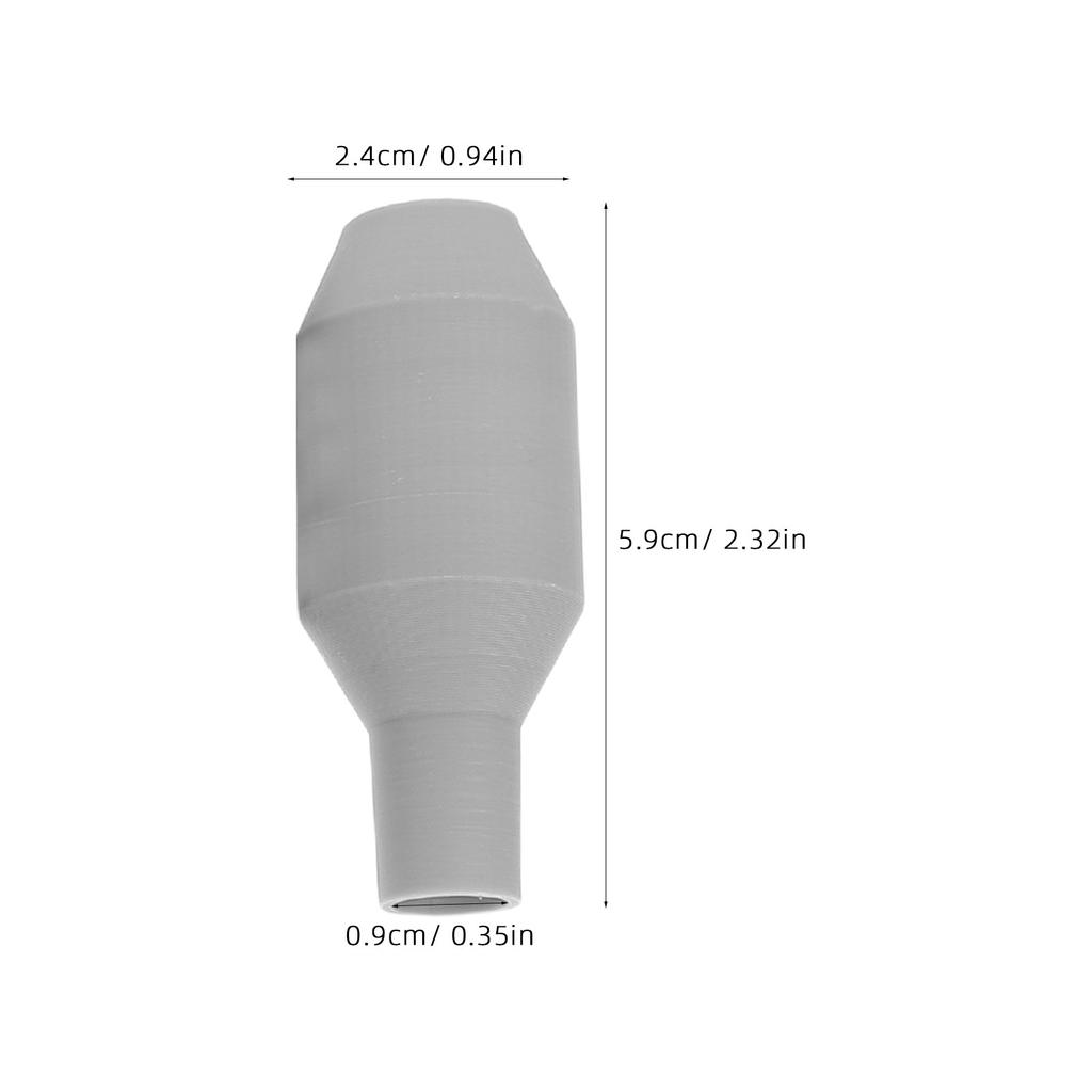 10Pcs Outdoor Garden Siphon Hose Low Flow Resistance Shaker Style Hose Siphon Attachment for Potted Plants Patio Balcony