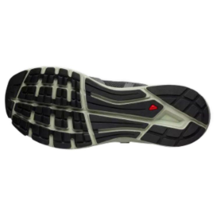 SALOMON Techsonic Comfortable Daily Non-Slip Wear-Resistant Breathable Low-Top Hiking Shoes Unisex Hiking Shoes Medium-Gray 471311