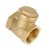 1-1/4" NPT Brass Water Oil Gas Swing Check Valve Threaded Plumbing Fitting