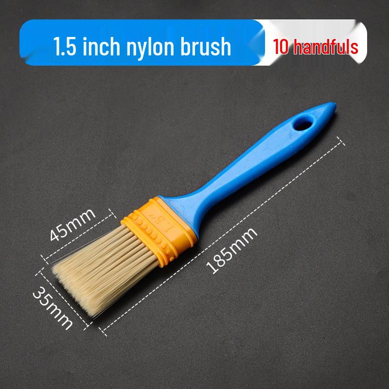 Soft Nylon Bristle Cleaning and Dust Removal Brush for Industrial Paint and Oil Application