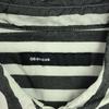 08sircus Stripe Long Sleeve Shirt 4 Gray X Light Gray Men's Used