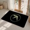 A-Aphex T-Twin Music Floor Mat Flannel Rug Non Slip Absorbent Soft Washable For Entryway Hallway Bathroom Kitchen Decor