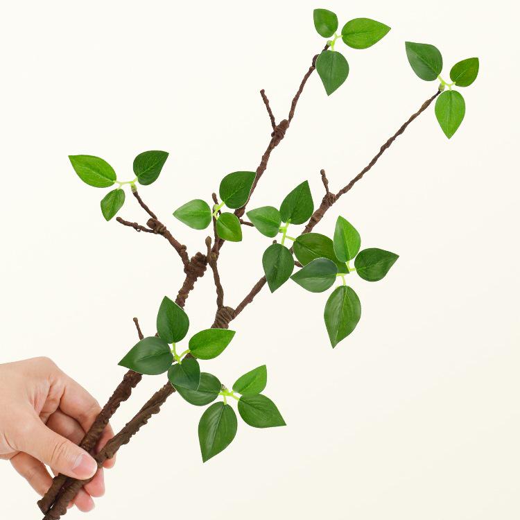 Indoor Artificial Green Plant Bouquet for Living Room and Dining Table Decoration