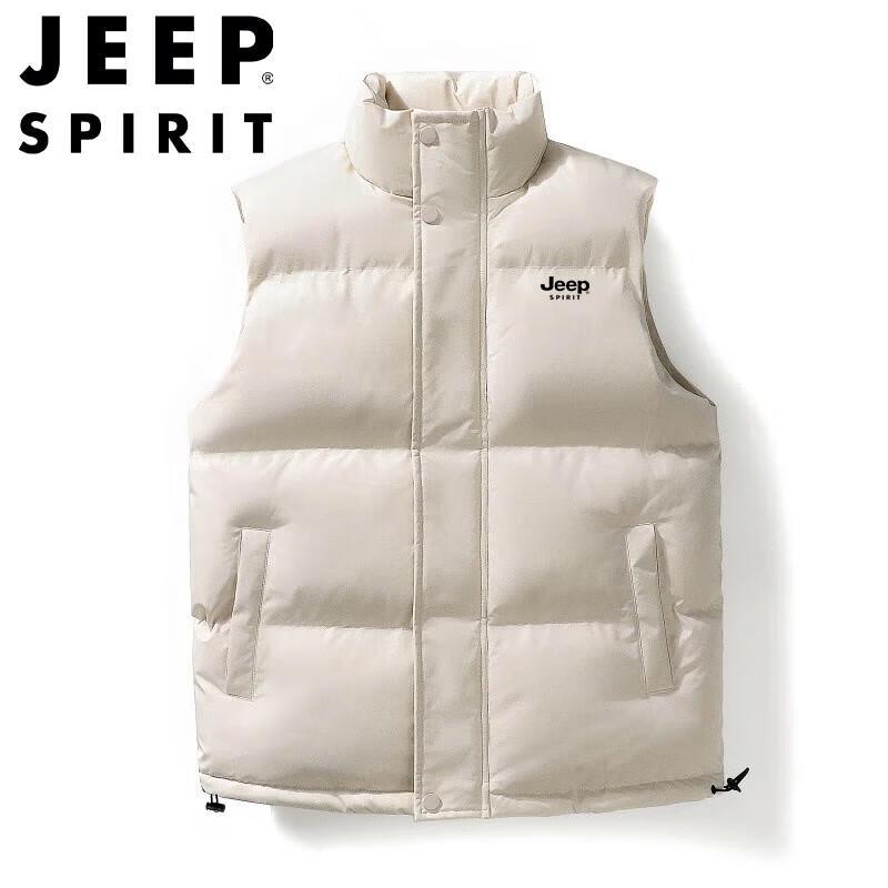

JEEP SPIRIT Men s Stand Collar Padded Vest XL