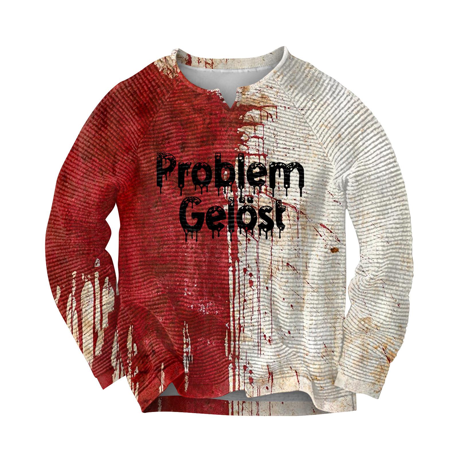 

Весенне-осенняя мужская толстовка с воротником-стойкой на открытом воздухе, повседневные свитера, топы XXL красный