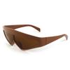European and American integrated lenses triangular sunglasses men's UV protection sunglasses tide South East Asia