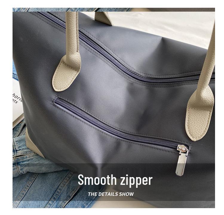 Portable Women's Yoga Fitness Bag: High-Capacity, Fashionable Tote for Travel and Sports