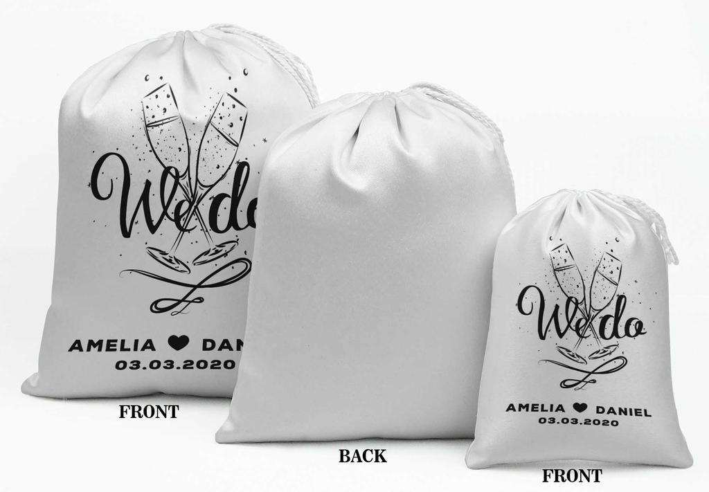 Darling Souvenir Schwarz Dankeschön-Geschenktüten für Hochzeiten, Party-Zubehör, Geschenkbeutel, Süßigkeitentüten, 15 Stück