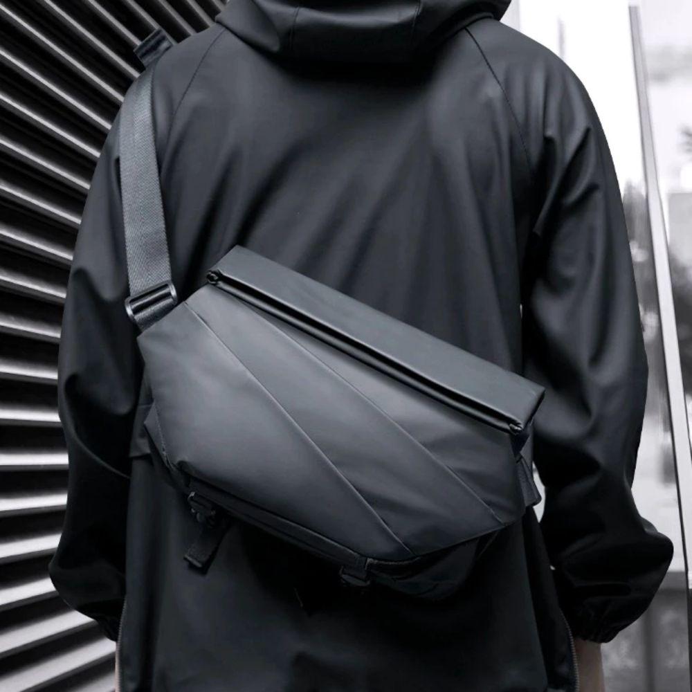 Waterproof Oxford Cloth Bag Men Korean Crossbody Bag Simple Shoulder Bag  Male