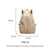 Schoolbag Backpack Versatile Outdoor Lightweight Travel Backpack Female Large Capacity Leisure Bag Class Commuter College Student School Bag Female