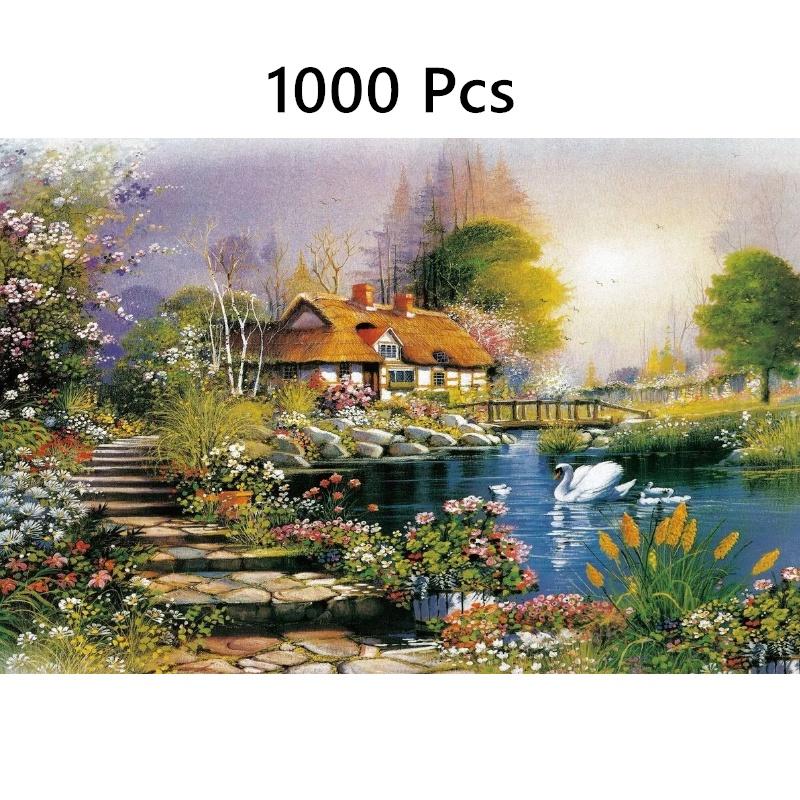 Adult Jigsaw Puzzle 1000 Pieces Paper Material Home Decor Friendship Activity Unique Gift Learning Inspiration