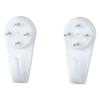 30 Pcs Powerful Clock Hangers Traceless Nail Concrete Wall Hooks Photo Frame for Picture Photo Frame Clock Hangers Drywall