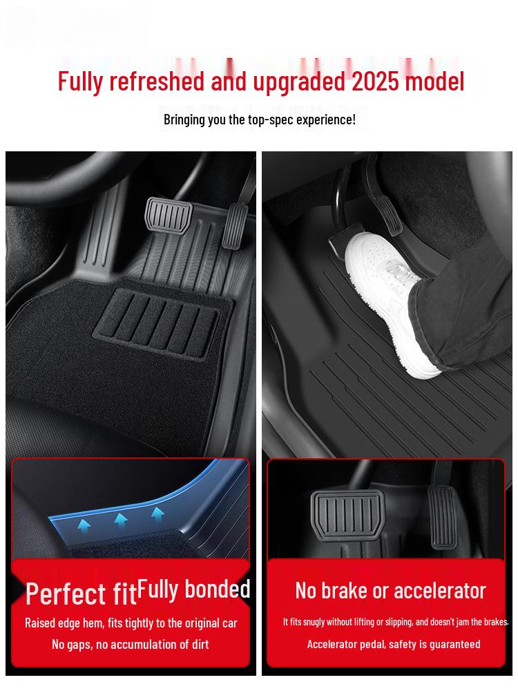 Tesla Model 3/Y Floor & Trunk Mats - TPE Car Accessories