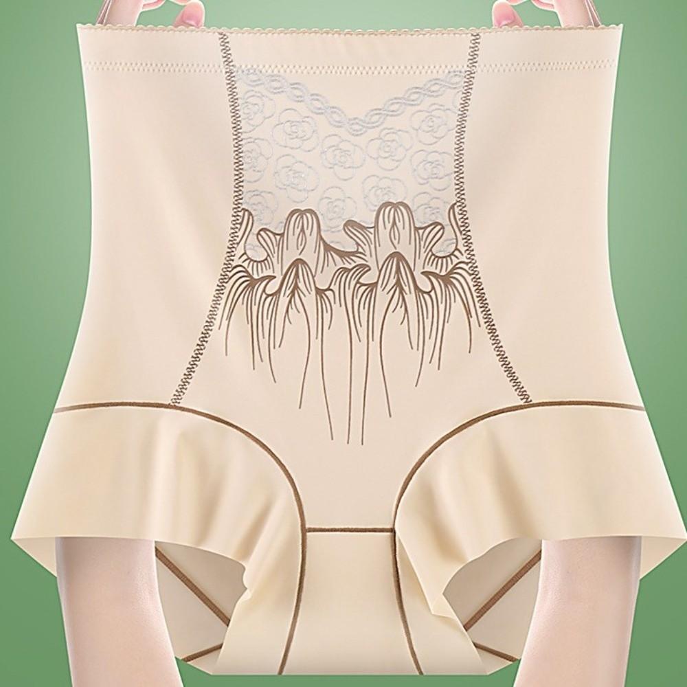 Flower Butt Lifter Briefs Shapewear Tummy Control Underwear Postpartum Body Shaper  Postpartum