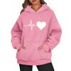 Womens Hoodies Oversized Sweatshirts Long Sleeve Casual Pullover Hooded Sweatshirt Tops