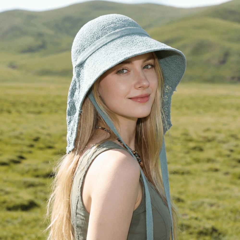 Breathable Weaving Fisherman Hat Foldable Beach Hat Korean Bucket Hat Women