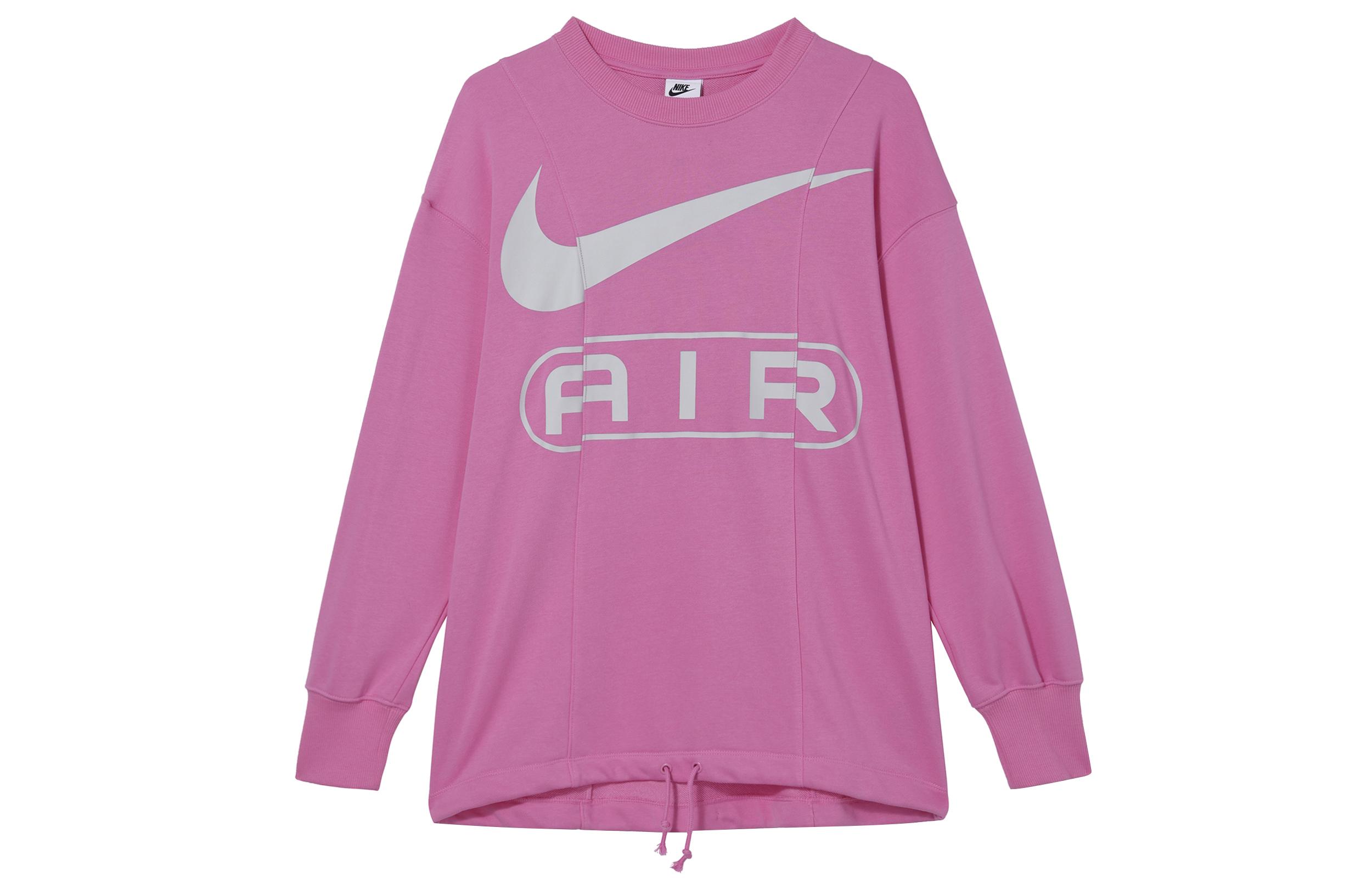 Nike AIR Sweatshirt Women s Fun Pink FN1898-675 S