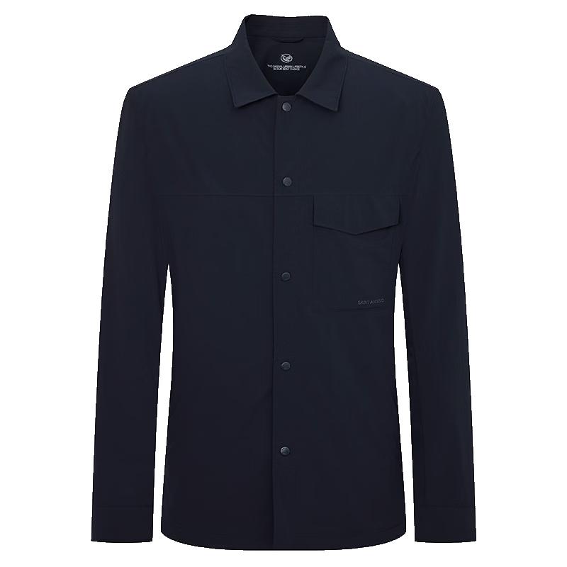 

Baoxiniao Men s Casual Shirt-Style Single-Breasted Jacket 2XL-52