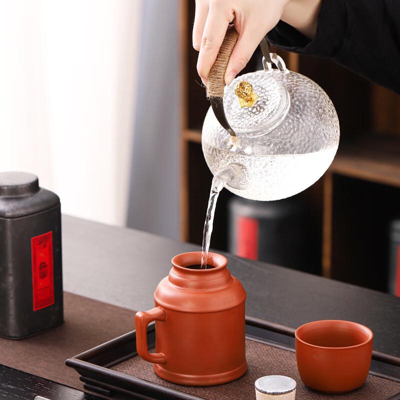 Zhentao Ceramic Retro Stewing Tea Pot
