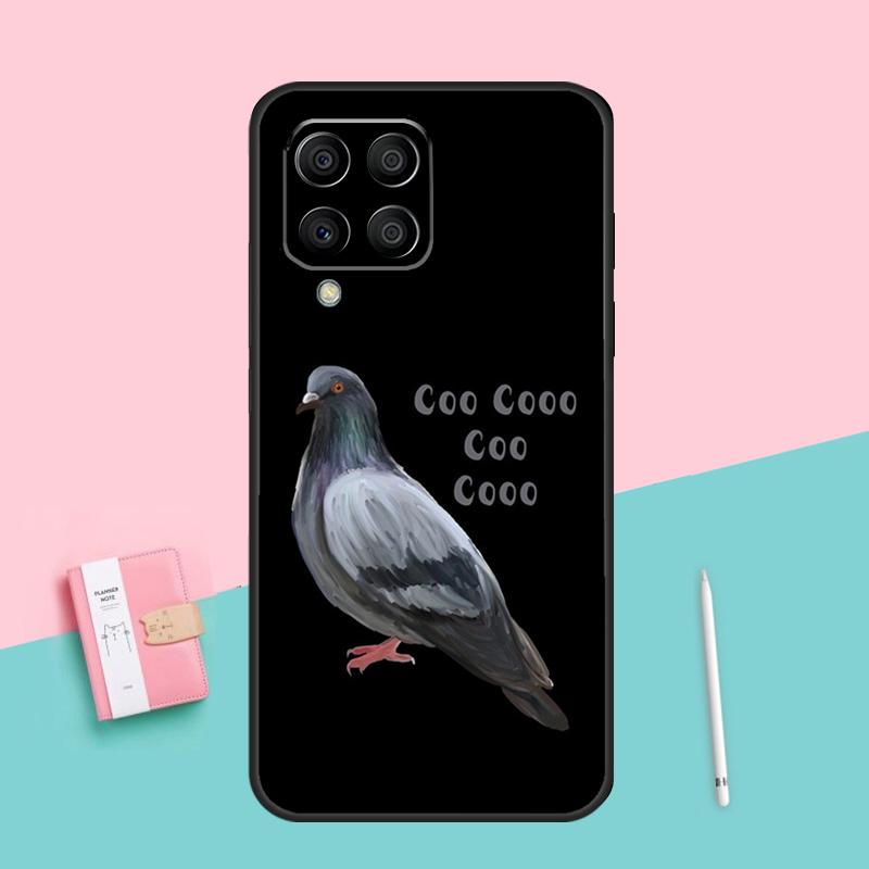 Pigeons Doves Bird Birds Flock Animal Phone Case For Samsung Galaxy M53 M33 M23 M13 M12 M22 M32 M52 M20 M14 M54 M11 M21 M31 M51