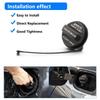 Hot Selling-For For Kia Compatible Fuel Tank Cap 31010-3L600U 310103L600 Black Replacement Part,For For Kia Comp