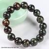 Bracciale Radice di Bodhi a Strisce di Tigre: Gioielli con Perline Buddiste Unisex per Appassionati di Fiore Bodhi