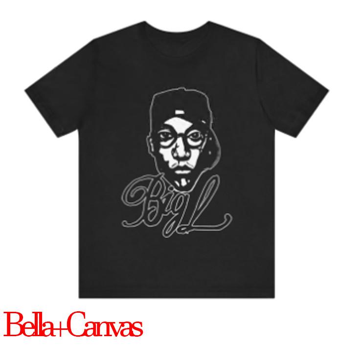 

Big L artwork rap black T-shirt All sizes JJ5674 4XL