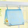 Bird Nest House Bed Bird Bed for Cage with Metal Undercover Hanging Hammock Shed Hideaway Huts for Macaws Parrots