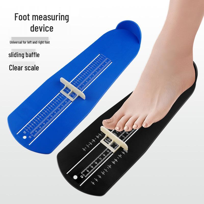 Adult Shoe Size Measuring Ruler - Foot Length Measuring Tool for Home Use