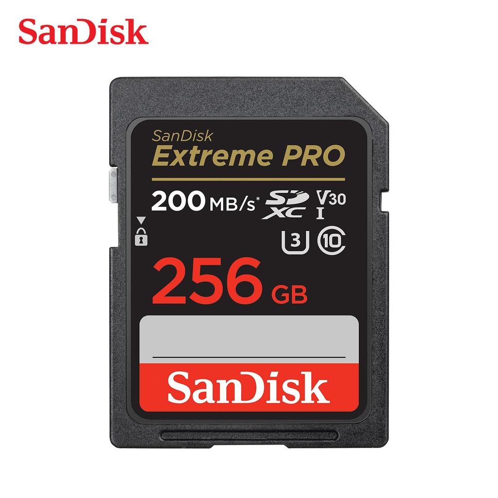 SanDisk 128GB Extreme PRO SD Card 32GB SDHC SDXC UHS-I Memory Card C10 U3 V30 4K UHD Extreme SD Flash Memory Card For Digital SLR Camera Camcorder