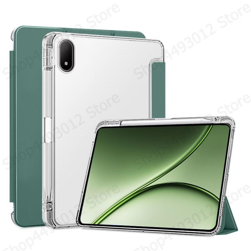 Para Funda Oneplus Pad 4 con Soporte para Bolígrafo Plegable Cuero Tapa Dura Trasera Soporte Tableta Funda para OnePlus Pad 4 Oneplus Pad4 Funda 13.2 Pulgadas