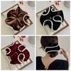Elastic Hair Band Velvet Scrunchies Hair Tie Pearl Hair Rope Large Intestine Hairband  Streetwear