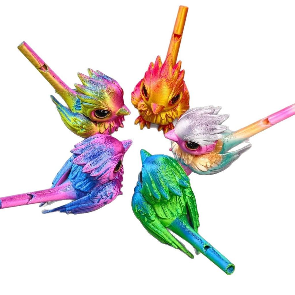 Fischietto per Uccelli Acquatici Stampa 3D per Giocattoli per Bambini Può Aggiungere Acqua al Fischietto per Addestrare il Richiamo degli Uccelli Giocattolo per Bambini Ornamento da Scrivania
