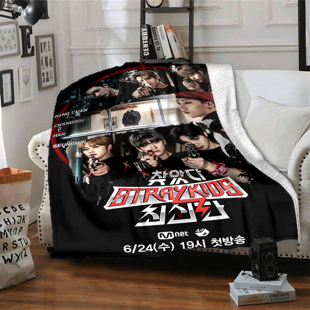 1pc Fantasy Teenage Heroes flannel Blanket for Super Soft Cute Comfort Blanket for Travel Bedding Couch Sofa Blanket Y82520