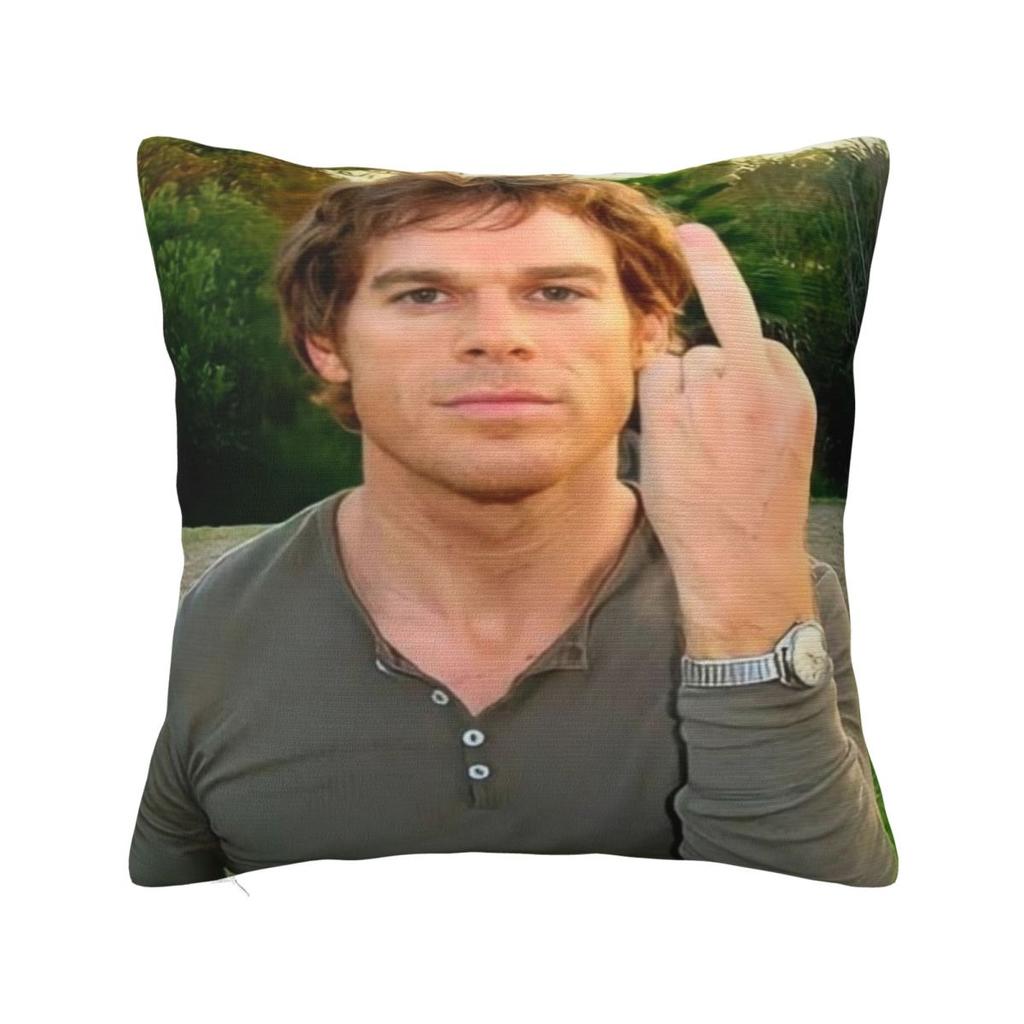 Dexter Morgan Printed Pillowcases Cushion Cover Pillow Covers Y2K Bedroom Decoration Zippered Multiple Sizes