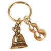 Personalized Brass Keychain, Brass Creative, Twelve Copper Bell